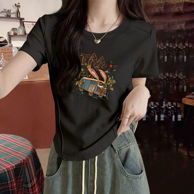 2025 Summer New Design Women's T-shirt