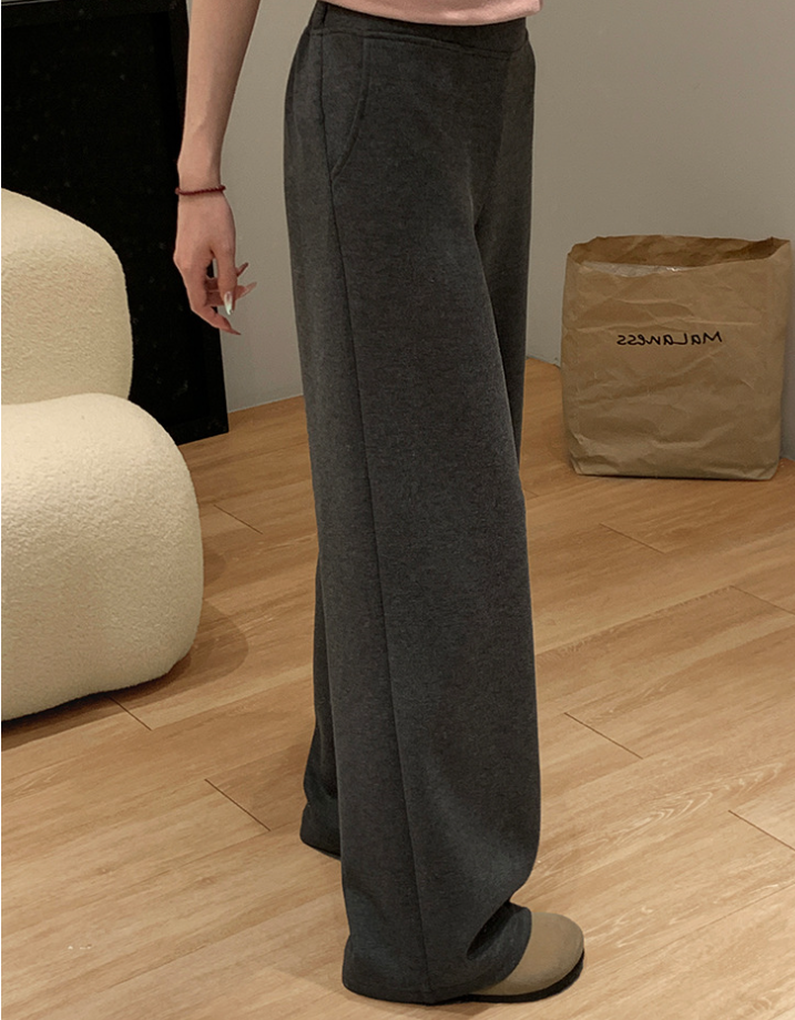 Women's Elastic Waist Casual Pants-ABP3019RD