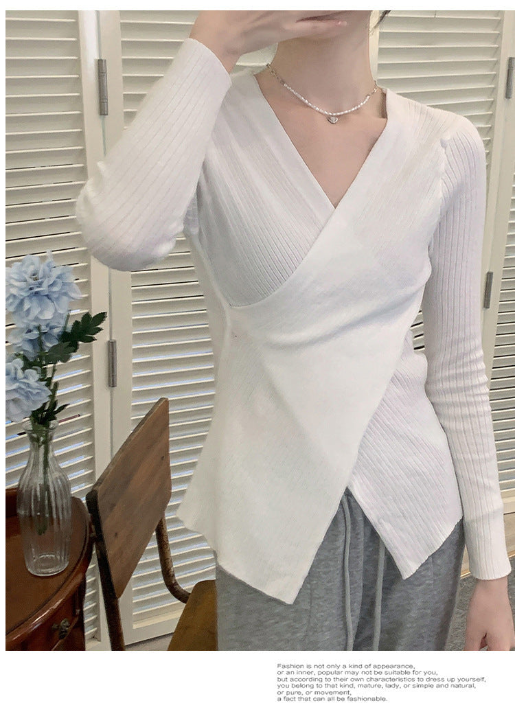 Women's Autumn Knitted Bottoming Shirt