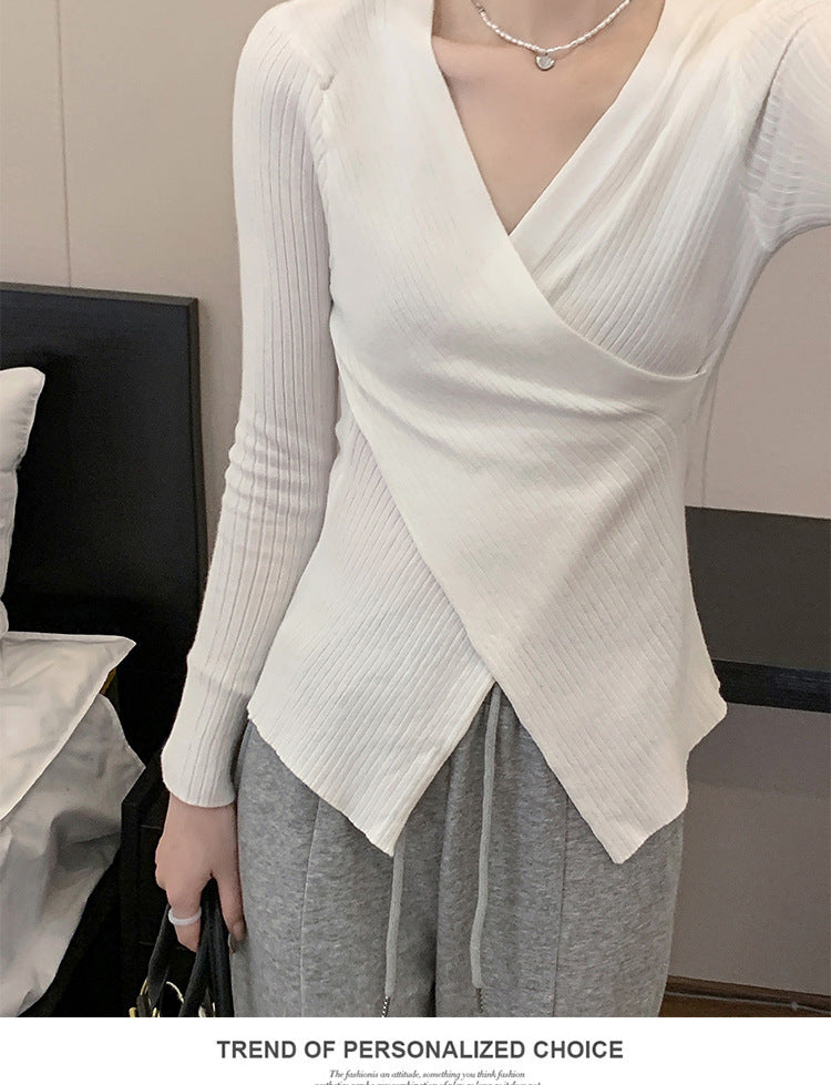 Women's Autumn Knitted Bottoming Shirt