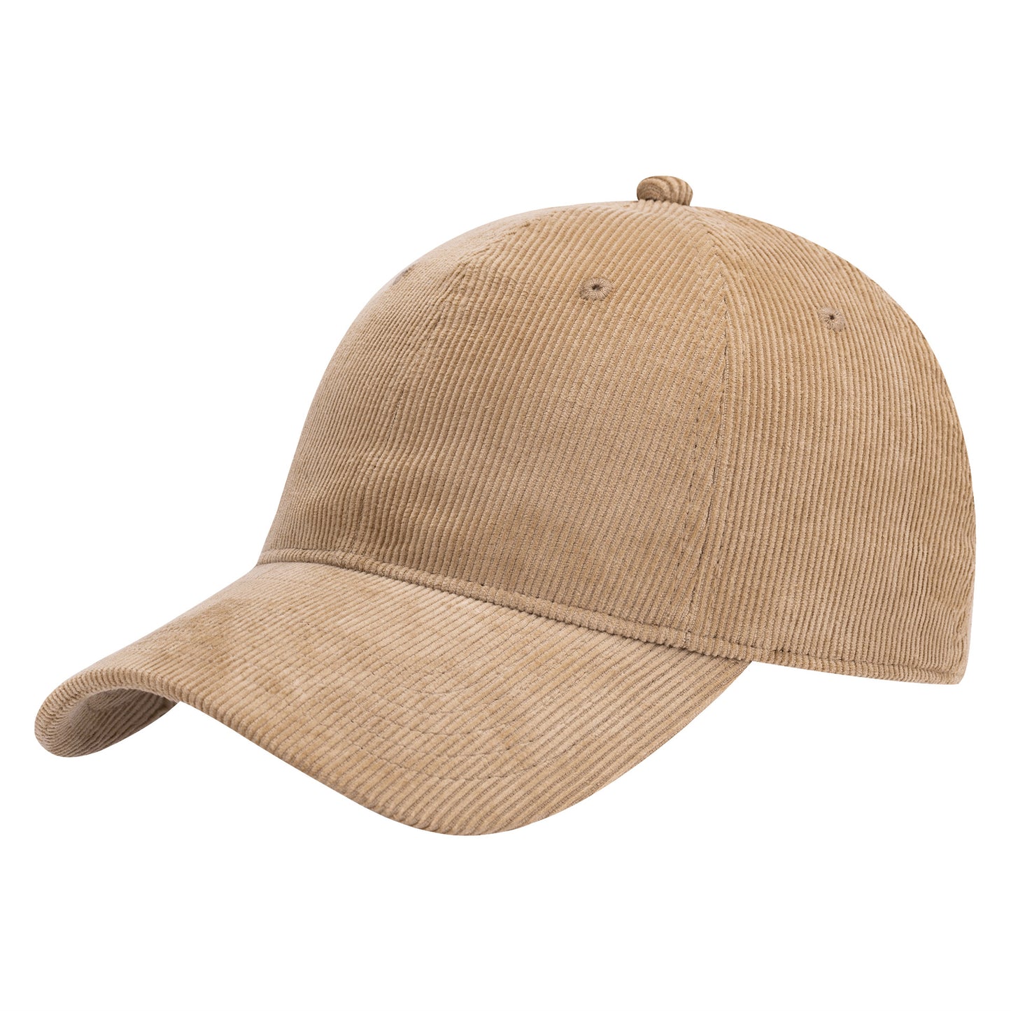 Corduroy baseball cap