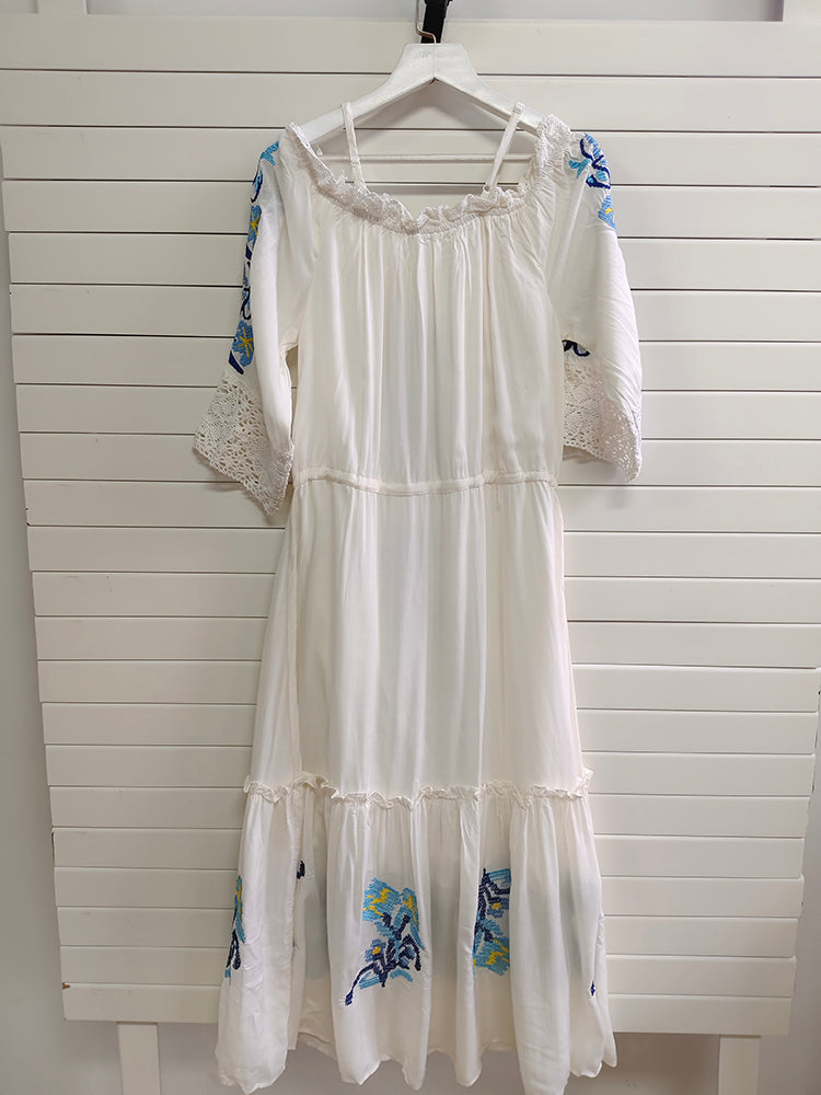 SHA-2026 Embroidered dress