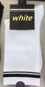 Women's Cotton Socks with Multi-color Stripes-PUT-189