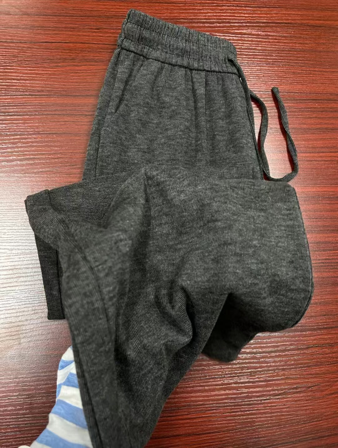 Autumn and Winter Knitted Cloud Glutinous Rice Pants-MO155