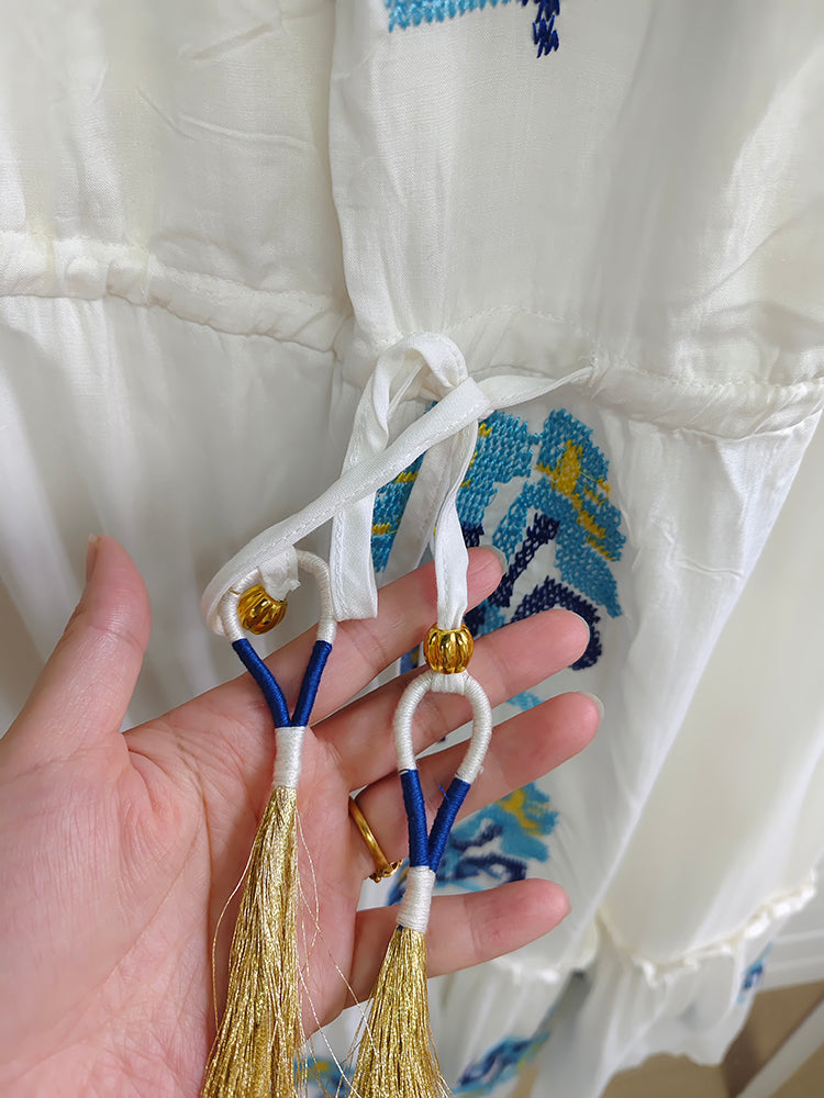 SHA-2026 Embroidered dress
