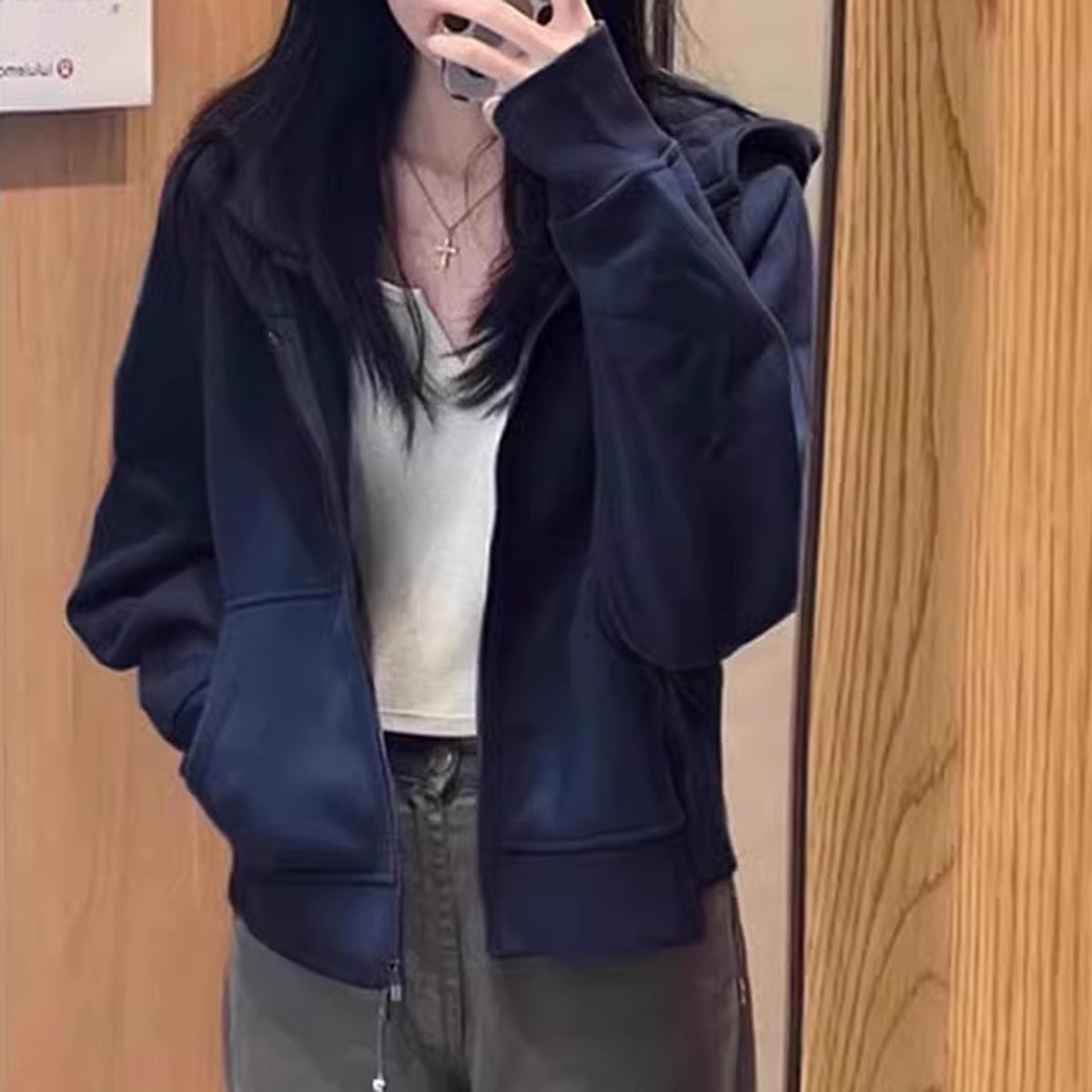 ZDV926 Cotton Hoodies Sweathirt Tees