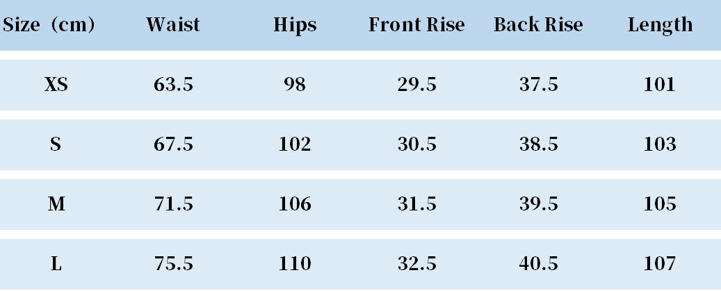 High Waist Soft Cotton Wide Leg Pants Elastic Loose Floor-length Denim Trousers for Women-LB239