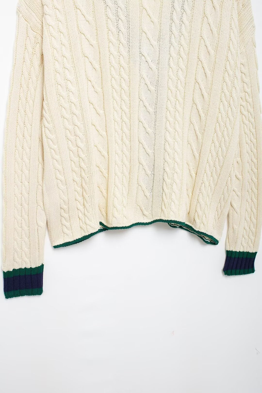 Cable Cardigan V-neck Long Sleeve Knitted Jacket