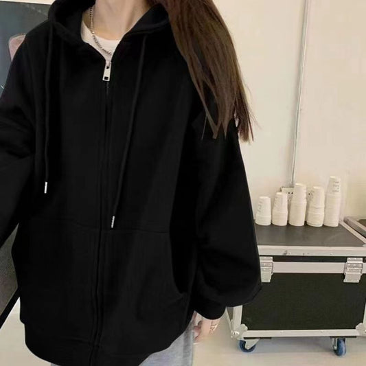 ABNW1163 Black Oversized Sweatshirt