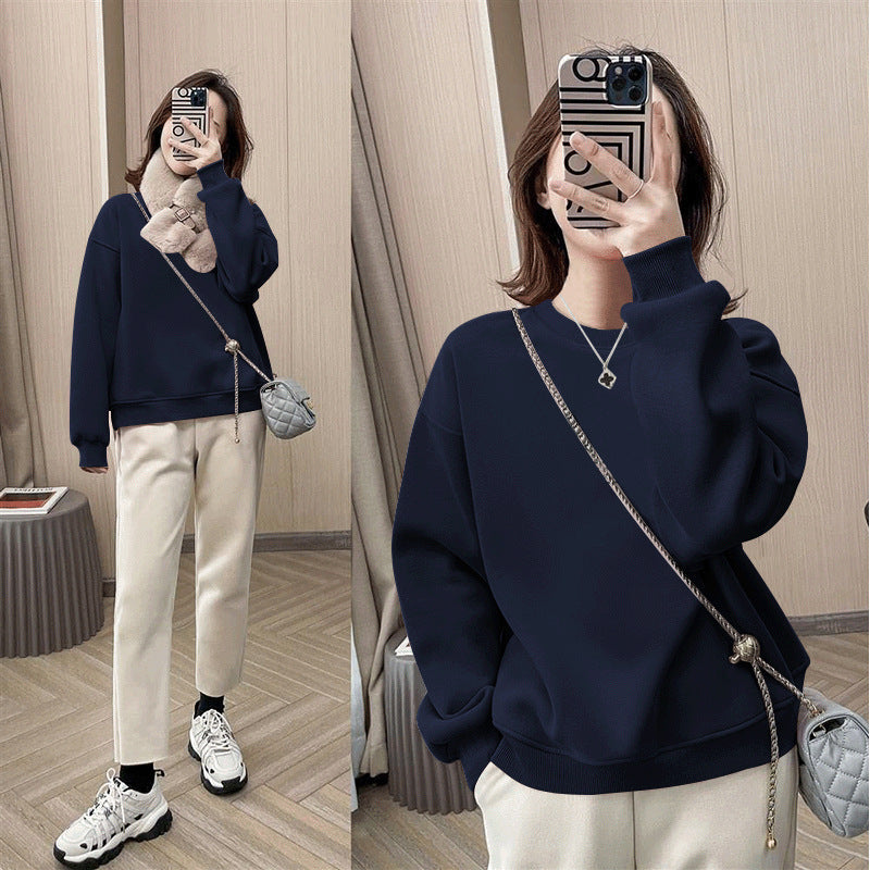 ABS2493BL Loose Sweatshirt