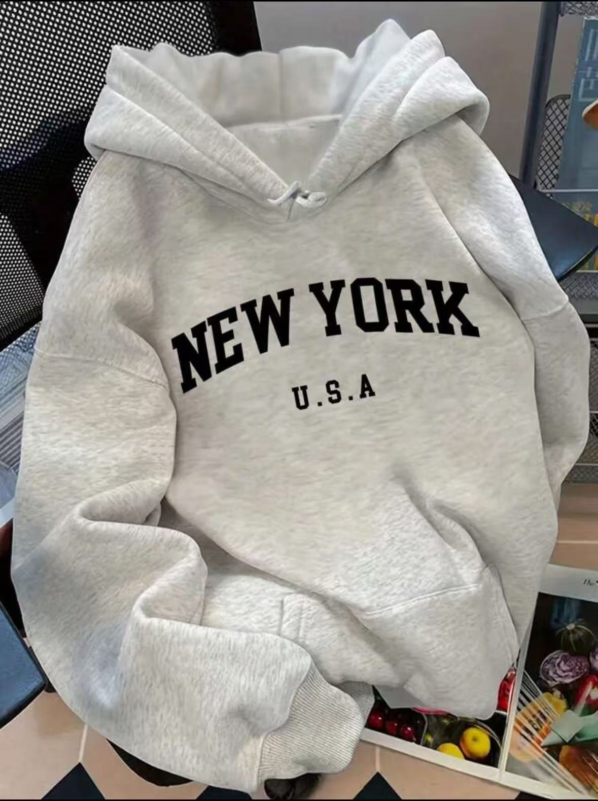 ABS02401GY Oversized Sweatshirt