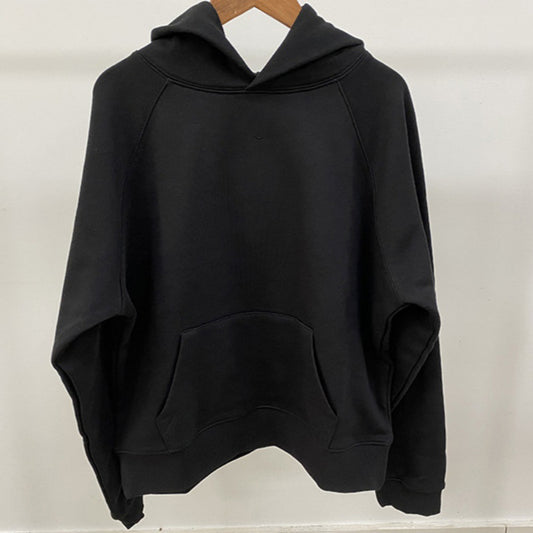 2026 Winter Fleece Black Women's Hooded Sweatshirt-DH-ZV-2