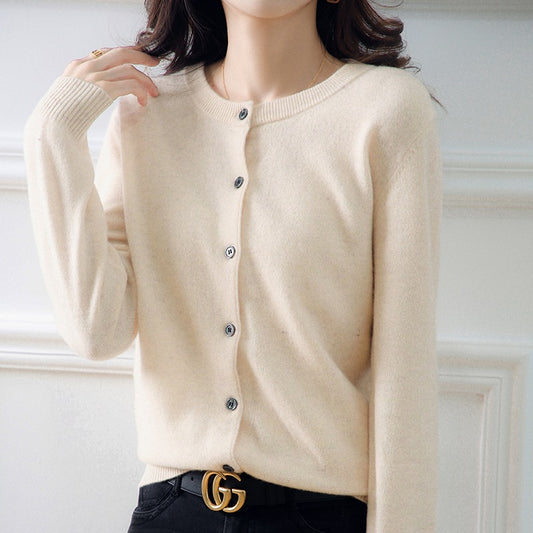 ZAV1114 cashmere beige sweater