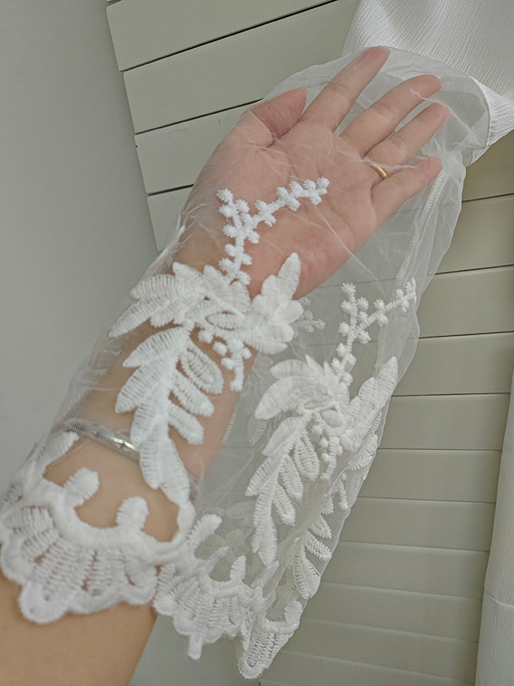 SHA-White Midi Dress