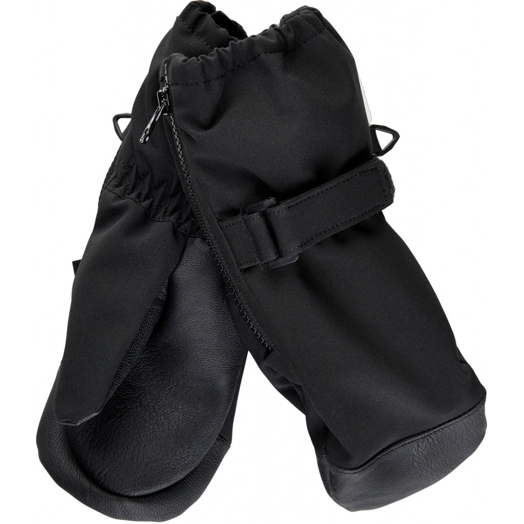 Softshell Mittens - Black-ABS2489BK