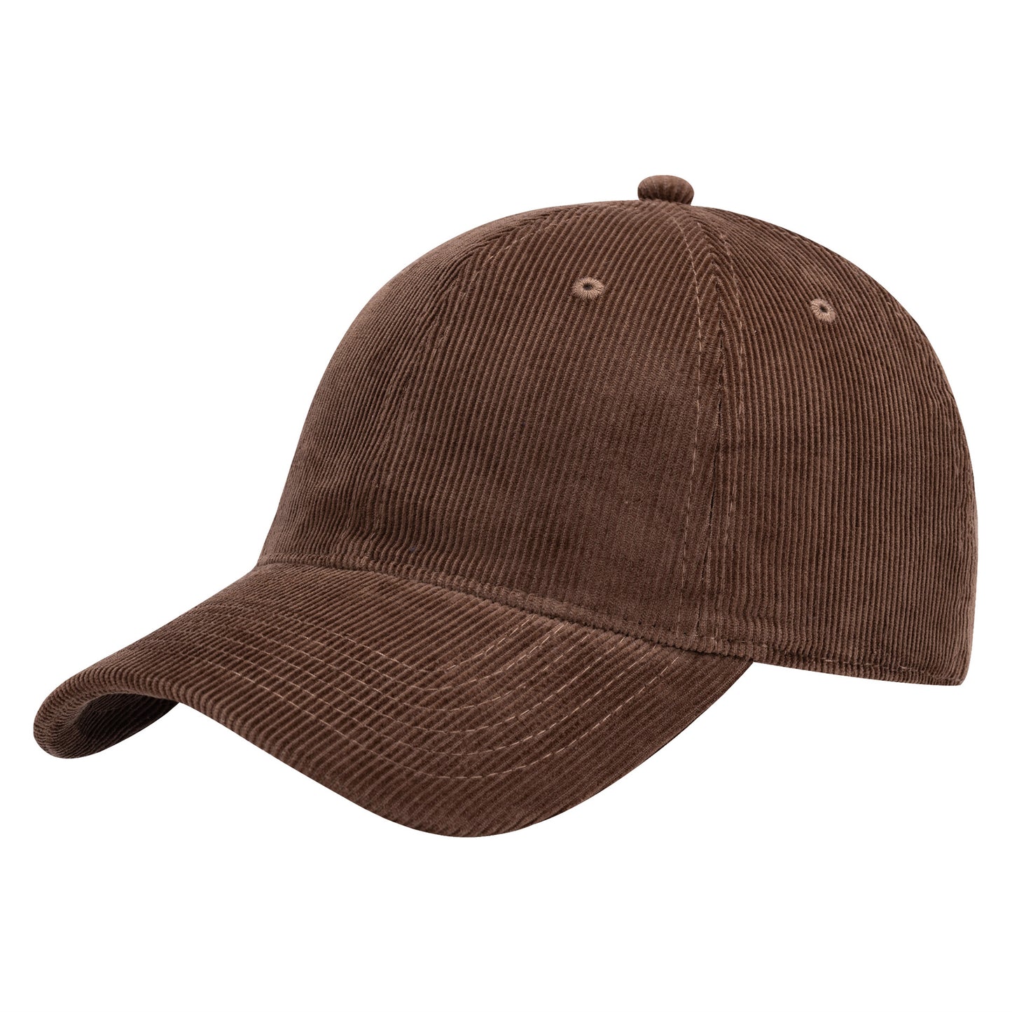 Corduroy baseball cap