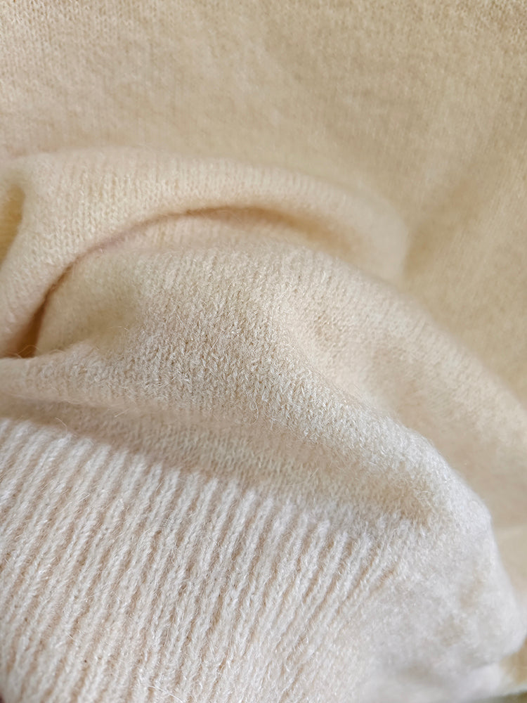 SHA-Square Neck Sweater