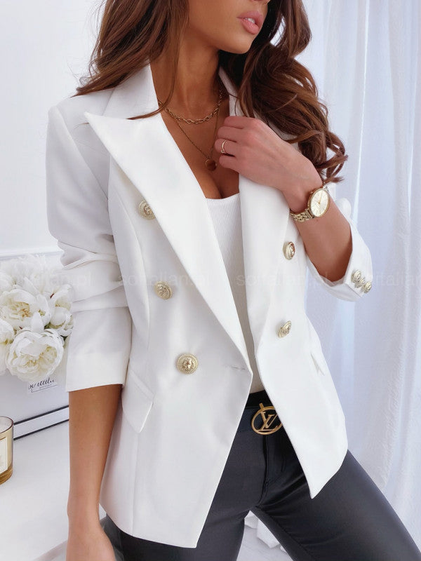 2026 Winter Long-sleeved Solid Color Coat-PUT-207