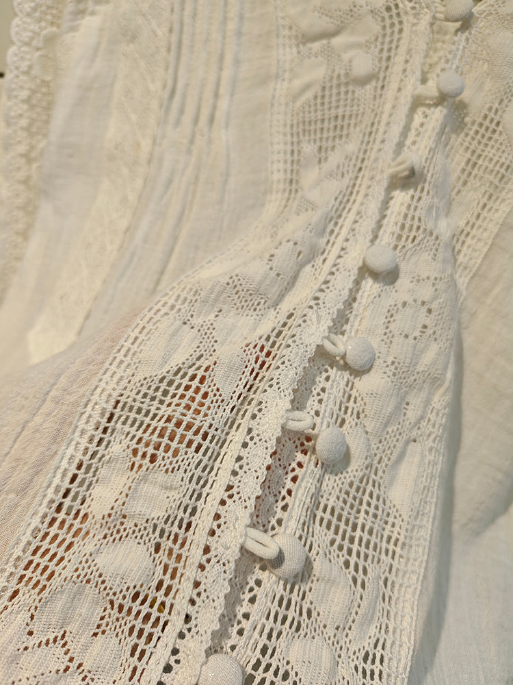 SHA-2026 women lace shirt