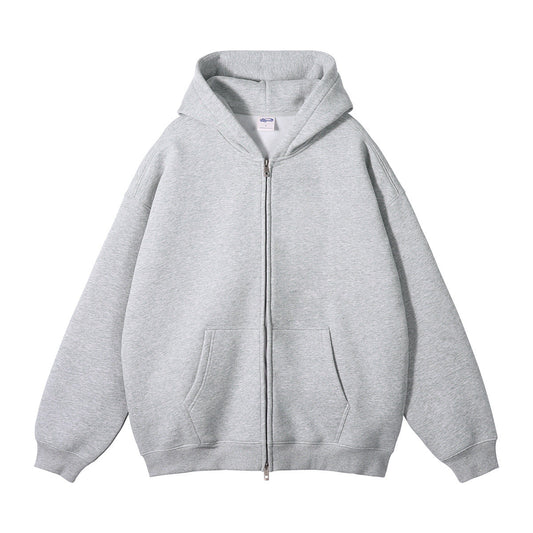 ABNW029 Women Zipper Loose Hoodie