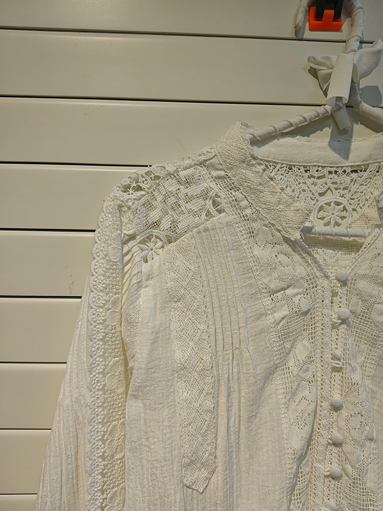 SHA-2026 women lace shirt
