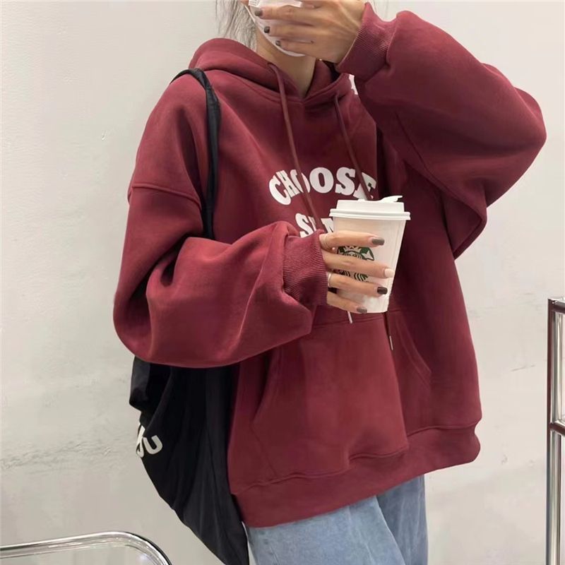 ABS2403RED Oversized Hoodies