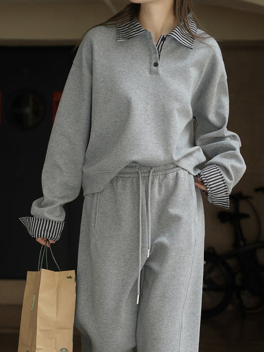 ABNW038 Cotton Loose Sweatshirt
